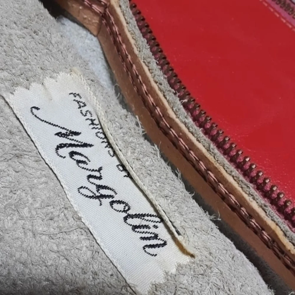 Vintage Fashions By MargolinLeather Clutch